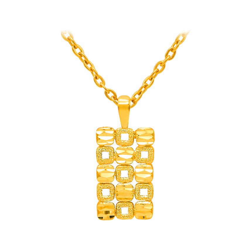 별빛 스퀘어 목걸이