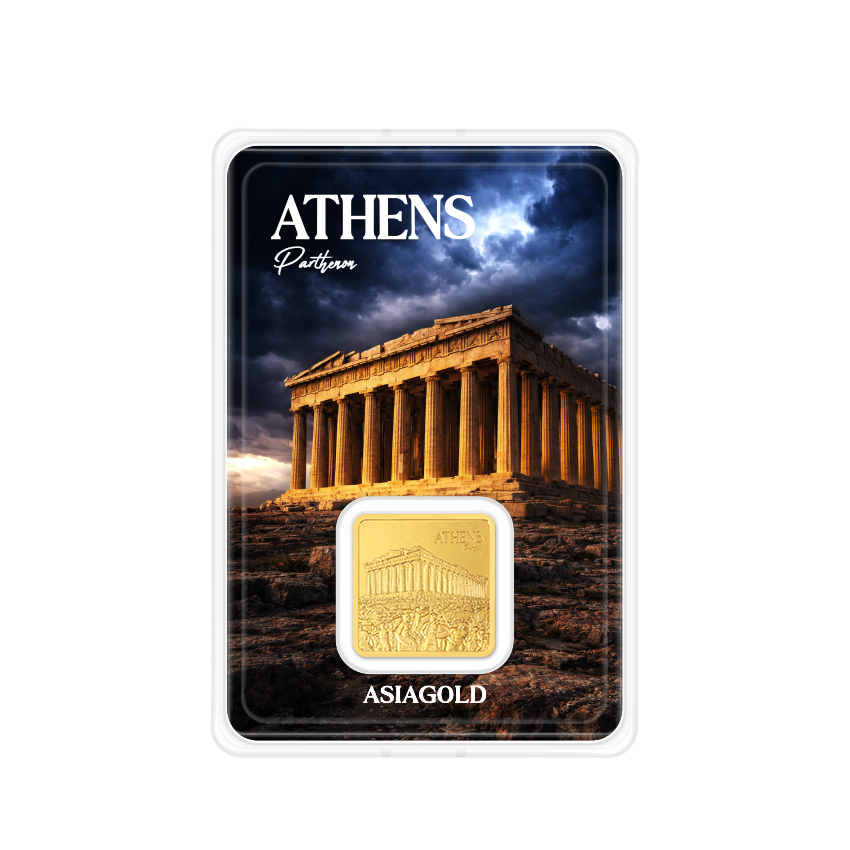 파르테논 신전 스퀘어 골드바 10g